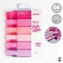 Imagem de Marca Texto Pink Vibes Estojo Com 6 Cores Ponta Chanfrada