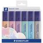 Imagem de Marca-texto Staedtler Textsurfer Classic com 6 Cores Pastel 364 CWP6PA