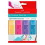 Imagem de Marca Texto Textliner Pastel com 4 Faber Castell