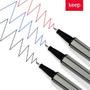 Imagem de Marcador Artístico Fineliner 0,4Mm Com 3 Cores Basic Keep