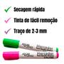 Imagem de Marcador de quadro branco jocar-office com 04 cores
