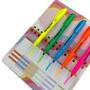 Imagem de Marcador de Texto Masterprint Ponta Chanfrada 6 Cores Neon