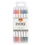 Imagem de Marcador Dual Brush Pen Evoke e Fineliner C/ 6 Cores - BRW