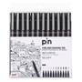 Imagem de Marcador Fine Line Uni Pin Preta Estojo C/12