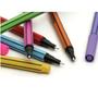 Imagem de Marcador fineliner compactor microline pote 12 cores