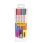 Imagem de Marcador fineliner compactor microliner estojo 6 cores