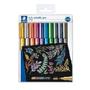 Imagem de Marcador Metálico Staedtler Com 10 Cores