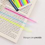 Imagem de Marcador Pagina Adesivo 3 Un Com 160 Folhas Coloridas Livro