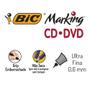 Imagem de Marcador Permanente CD / DVD BIC Azul Com 1 Unidade