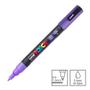 Imagem de Marcador Posca Uni-ball Pc-3ml Violeta com Glitter 12 43.1309 1 ed