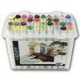 Imagem de Marcador Profissional Azure Artist Makers Royal & Langnickel com 40 Cores - Rm-bas-40