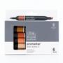 Imagem de Marcador Promarker 06 Tons de Pele Set 2 Winsor & Newton