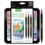 Imagem de Marcadores Crayola Brush & Detail Dual Tip - Conjunto com 16 Marcadores e 32 Cores
