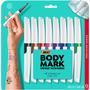 Imagem de Marcadores de tatuagem temporários BIC BodyMark Precision 8-Count