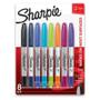 Imagem de Marcadores Permanente Twin Tip com 8 Cores Duas Pontas Sharpie 33861