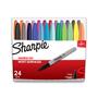 Imagem de Marcadores permanentes Sharpie Fine Point, cores variadas 24