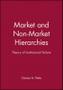 Imagem de MARKET AND NON MARKET HIERARCHIES - THEORY OF INSTITUTIONAL FAILURE -  