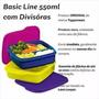 Imagem de  MARMITA Basic LINE Divisórias Jardim Das Mães 550ml Da Tupperware