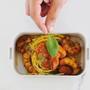 Imagem de Marmita Bento Box Dupla 600 Ml Cada com Talheres