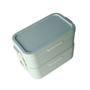 Imagem de Marmita Bento Box Dupla 600 Ml Cada com Talheres