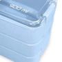 Imagem de Marmita com 3 Divisórias Ecológico Talheres Lunch Box 900ml