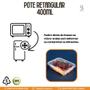 Imagem de Marmita Fitness Pote 400ml Transparente e Resistente 10uni