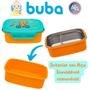 Imagem de Marmita Lancheira Infantil Bento Box Pote Aluminio Potinho com Divisória  Bubazoo - Buba