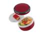 Imagem de Marmita lunch box para micro-ondas individual vermelha - Euro Home