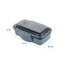 Imagem de Marmita Lunch Box Preta com divisoria Electrolux