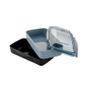 Imagem de Marmita Lunch Box Preta com divisoria Electrolux