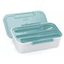 Imagem de Marmita Marmibox P Com Compartimento de Talheres 780ML Verde BPA Free