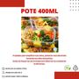Imagem de Marmitas Reutilizaveis Pote Retangular 400Ml Com Tampa 25U