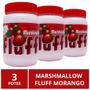 Imagem de Marshmallow Americano Fluff, 3 Potes De 213G, Morango