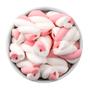 Imagem de Marshmallow Recheado Twist Rosa e Branco Maxmallows 220g  - Docile