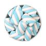 Imagem de Marshmallow Twist Azul e Branco Maxmallows 250Gr  - Docile