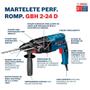 Imagem de Martelete Bosch Perfurador Rompedor 127V GBH 2-24D