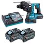 Imagem de Martelete Combinado 28mm 40v XGT HR003 2x 5.0Ah Makita 220v