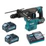 Imagem de Martelete Combinado SDS Plus 40v  HR009 2x 4.0Ah Makita 110v