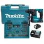 Imagem de Martelete Makita Hr140Dwye1 Sem Fio 2 Baterias 12V