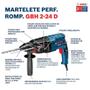 Imagem de Martelete Perf Romp Bosch 820W Gbh2-24 S/Maleta + Acess 220V