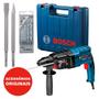 Imagem de Martelete Perf Rompedor 820W 110v Bosch GBH 2-24 D + Kit Original