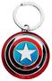 Imagem de Marvel Captain America Shield Pewter Key Ring