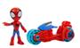 Imagem de Marvel Spidey and His Amazing Friends Homem Aranha com Motocicleta F7459 Hasbro