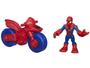 Imagem de Marvel Super Hero Spider Man With Bike 