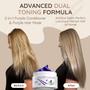 Imagem de Máscara Capilar VITAMINS - Toner Roxo de Queratina para Cabelos Loiros