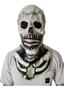 Imagem de Máscara Caveira Esqueleto Com Peitoral Halloween Carnaval