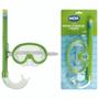 Imagem de Mascara de Mergulho e Snorkel Infantil Mor 001884 KIT NA COR VERDE