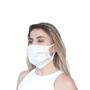 Imagem de Máscara De Proteção Tecido Lavável Com Forro Duplo Algodão Higiene Cuidado Pessoal Limpeza