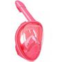 Imagem de Máscara de Snorkel Infantil com Visão Panorâmica 180° - Conjunto Rosa