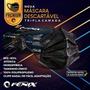 Imagem de Máscara Descartável Fênix Cor Preta Caixa Com 50 Unidades